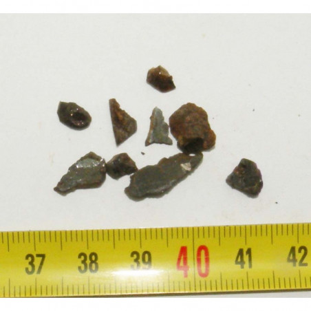 Lot de Meteorites Brenham - Pallasite ( 2.00 grs - 008 )