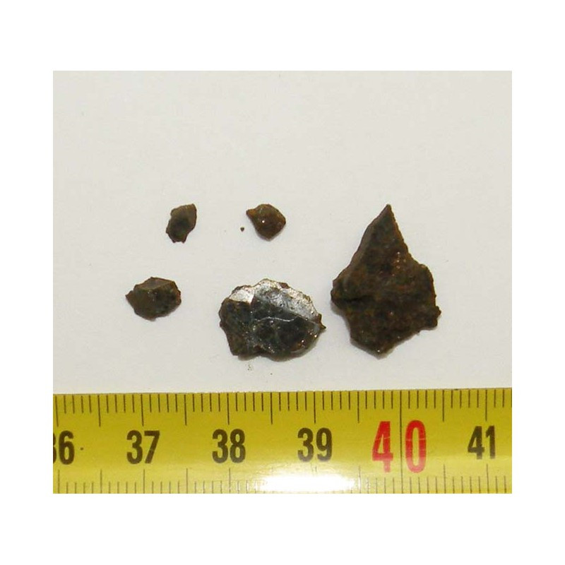 Lot de Meteorites Brenham- Pallasite ( 2.00 grs - 013 )