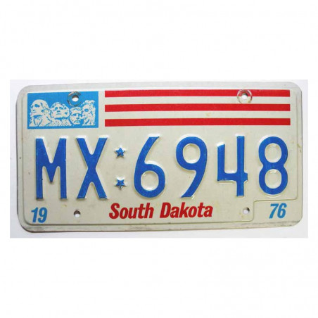 Plaque d Immatriculation USA - South Dakota ( 682 )
