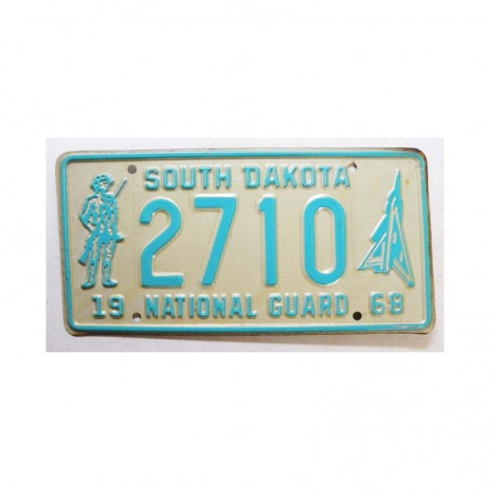 Plaque d Immatriculation USA - South Dakota ( 840 )