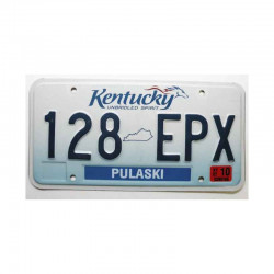 Plaque d Immatriculation USA - Kentucky ( 982 )