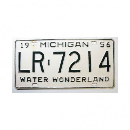 Plaque d Immatriculation USA - Michigan ( 890 )