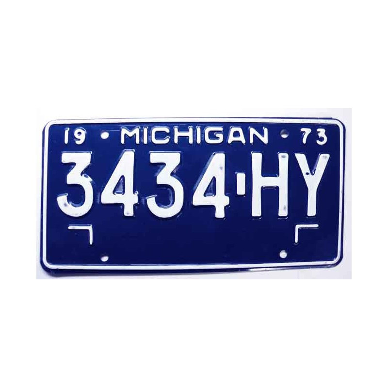 Plaque d Immatriculation USA - Michigan ( 889 )