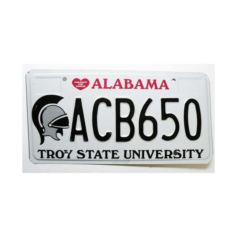 Plaque d Immatriculation USA - Alabama ( 906 )