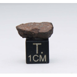 Talon de Météorite JAH 933 dans une boite Chondrite H3 (Oman - 1.75 gramme - 002** )