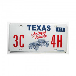 Plaque d Immatriculation USA - Texas ( 930 )