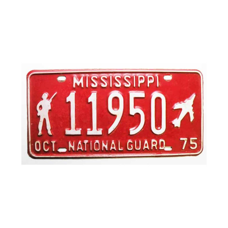 Plaque d Immatriculation USA - Mississippi ( 940 )