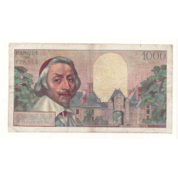 Billet de 1000 Francs Richelieu 02-06-1955 TTB ( 162 *)