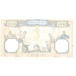 Billet de 1000 Francs Ceres et Mercure 13-10-1938 Sup ( 146* )