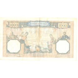 Billet de 1000 Francs Ceres et Mercure 15-07-1938 TTB ++ ( 198* )