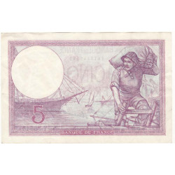 Billet de 5 Francs Violet 06-07-1933 UNC ( 069* )