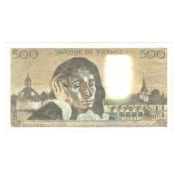 billet de 500 Francs  Pascal 03-01-1985 SUP ( 143* )