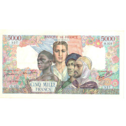 Billet de 5000 Empire 22-02-1945 SUP ( 145* )