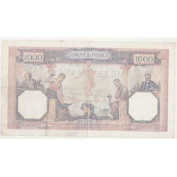 Billet de 1000 Francs Ceres et Mercure 26-01-1939 SUP ( 299 *)