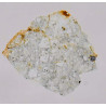 Lame mince de météorite Bechar 006 - lunaire brèche feldspathique (NWA - 050**)