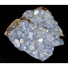 Lame mince de météorite Bechar 006 - lunaire brèche feldspathique (NWA - 050**)