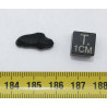 Tectite Atacamaite dans une boite (Chili - 0.85 gramme - 008 **)