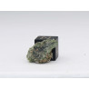 Fragment de trinitite dans une boîte - Verre d Alamogordo (USA - 0.80 gramme - 094*)