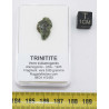 Fragment de trinitite dans une boîte - Verre d Alamogordo (USA - 0.80 gramme - 094*)