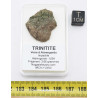 Fragment de trinitite dans une boîte - Verre d Alamogordo (USA - 3.66 grammes - 095*)