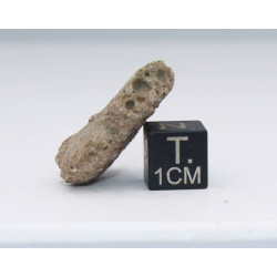 Fragment de trinitite dans une boîte - Verre d Alamogordo (USA - 3.66 grammes - 095*)