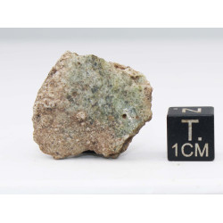 Fragment de trinitite dans une boîte - Verre d Alamogordo (USA - 3.66 grammes - 095*)