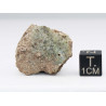 Fragment de trinitite dans une boîte - Verre d Alamogordo (USA - 3.66 grammes - 095*)