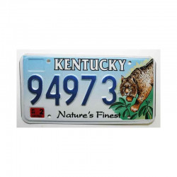 Plaque d Immatriculation USA - Kentucky ( 980 )