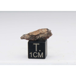 Météorite Al Haggounia 008 dans une boite - Chondrite H5 (Maroc - 1.20 gramme - 003 **)