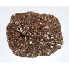 Lame mince de météorite NWA 16415 - chondrite carbonée CO3 (NWA - 054*)