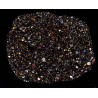 Lame mince de météorite NWA 16415 - chondrite carbonée CO3 (NWA - 054*)