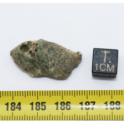 Fragment de trinitite dans une boîte - Verre d Alamogordo (USA - 2.44 grammes - 097*)