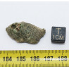 Fragment de trinitite dans une boîte - Verre d Alamogordo (USA - 2.44 grammes - 097*)