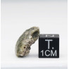 Fragment de trinitite dans une boîte - Verre d Alamogordo (USA - 1.25 grammes - 098*)