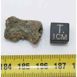 Fragment de trinitite dans une boîte - Verre d Alamogordo (USA - 1.97 grammes - 100)