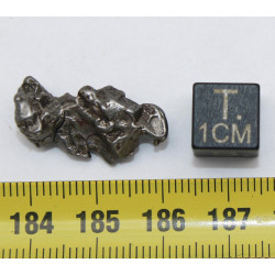 Météorite Campo del Cielo type Cristal dans une boite (Argentine - 5.25 grammes - 084**)