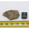 Fragment de trinitite dans une boîte - Verre d Alamogordo (USA - 3.20 grammes - 102*)