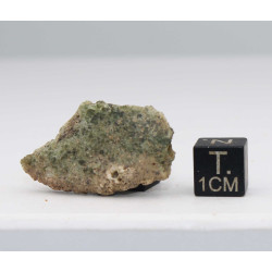 Fragment de trinitite dans une boîte - Verre d Alamogordo (USA - 3.20 grammes - 102*)
