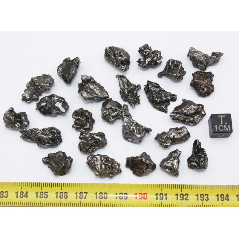 Lot de Météorites Campo del Cielo type Cristal 3→5 grammes (100 grammes-001 ** )
