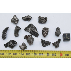 Lot de Météorites Campo del Cielo type Cristal 3→5 grammes (50 grammes-001 ** )