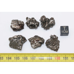 Lot de Météorites Campo del Cielo type Cristal 6→10 grammes (50 grammes-001 ** )