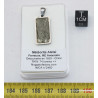 Collier pendentif météorite Aletaï dans une boite avec un cordon en cuir (Chine - 042 **)