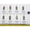 Collier pendentif météorite Aletaï dans une boite avec un cordon en cuir (Chine - 043 **)