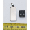 Collier pendentif météorite Aletaï dans une boite avec un cordon en cuir (Chine - 045 **)