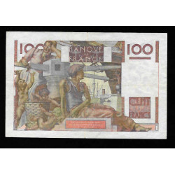 Billet de 100 Francs Jeune Paysan 03-12-1953 TTB ++  ( 033 *)