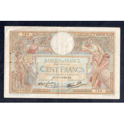 Billet de 100 Francs Merson 03-11-1938 TTB ( 036*)