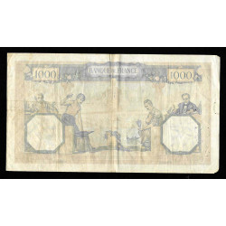 Billet de 1000 Francs Ceres et Mercure 14-05-1936 TTB ( 209 *)