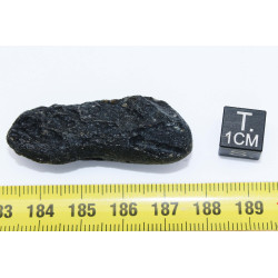 Tectite Indochinite dans une boite ( Thaïlande - 12.25 grammes - 009 ** )