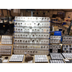 Lot de Météorites Campo del Cielo type Cristal 1→3 grammes (250 grammes-001 ** )