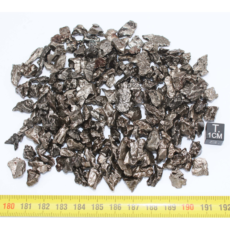 Lot de Météorites Campo del Cielo type Cristal 1→3 grammes (250 grammes-001 ** )